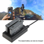 3.85V 1700mAh Battery and Charger Kit for Insta360 ONE X2 Action Camera