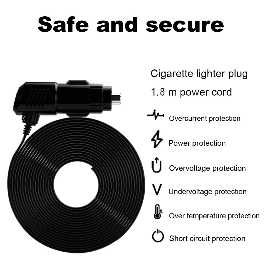 12V/24V Electronic Car Heater Fan for Fast Heating Defrost