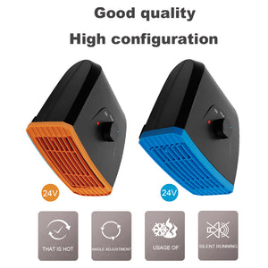 12V/24V Electronic Car Heater Fan for Fast Heating Defrost