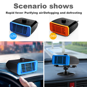 12V/24V Electronic Car Heater Fan for Fast Heating Defrost