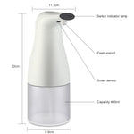 400 ML Foaming Soap Dispenser Automatic Touchless Hands Free Countertop Soap Dispensers Automatic Handles Soap Pump for Bathroom Kitchen