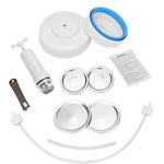 Mason Jar Vacuum Sealer for Wide & Regular Mouth Mason Jars, Jar Sealer Kit Compatible with Food Saver Vacuum Sealer Machine