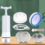 Mason Jar Vacuum Sealer for Wide & Regular Mouth Mason Jars, Jar Sealer Kit Compatible with Food Saver Vacuum Sealer Machine