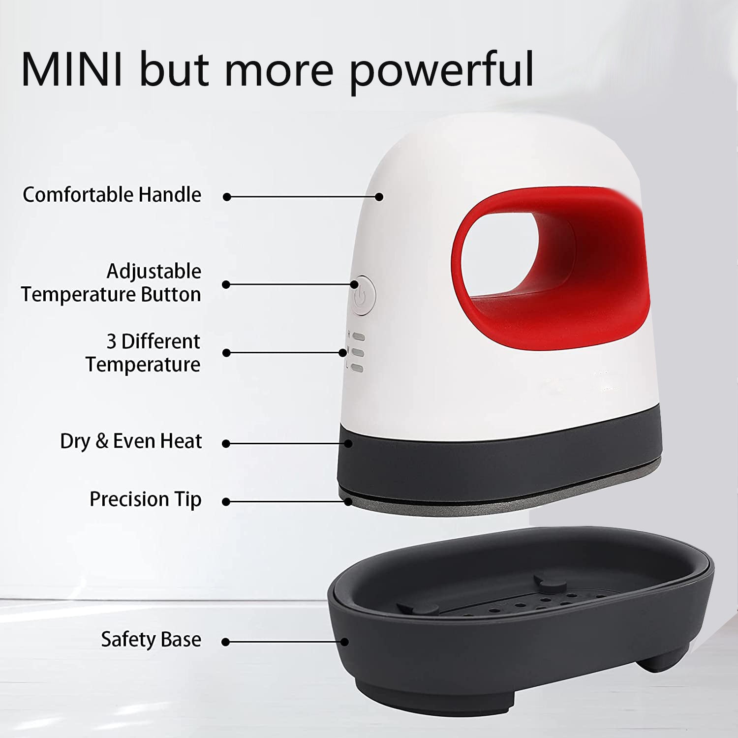 Mini Heat Press Machine,  Portable Mini Easy Press for Heat Transfer for T-Shirts, Shoes, Bags, Hats and Small HTV Vinyl Projects