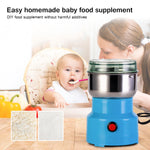 Portable Electric Cereals Grain Grinder Smash Machine for Nut Coffee Bean Spice Grinding