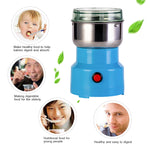 Portable Electric Cereals Grain Grinder Smash Machine for Nut Coffee Bean Spice Grinding