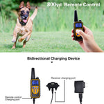 Dog Bark Collar with Shock Vibration Sound Adjustable levels Waterproof with Transmitter for Small Medium Large Dogs, Orange/Black
