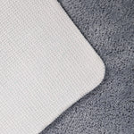 Stripe Bathroom Rugs Bath Mats for Bathroom Luxury Soft Anti-Slip 3 PCS Mats Set Absorbent Bath Rugs Machine Washable