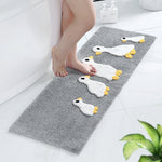 Cute Duck Bathroom Carpet Mat Quick Drying Bath Mat