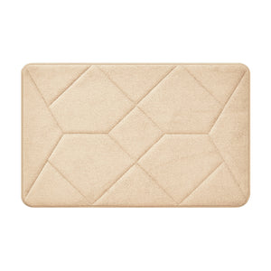 Memory Foam Bathroom Rug Non-Slip Soft Absorbent Washable Easy Care Shower 50 x 80 cm