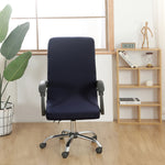 Stretch Chair Cover Office Chair Slipcover Office Computer Chair Cover Rotating Chair Swivel Chair Cover with Armrest Covers Office Chair Slipcover with Armrest, Large