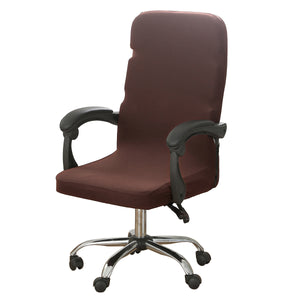 Stretch Chair Cover Office Chair Slipcover Office Computer Chair Cover Rotating Chair Swivel Chair Cover with Armrest Covers Office Chair Slipcover with Armrest, Large