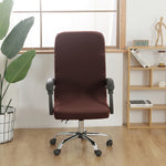 Stretch Chair Cover Office Chair Slipcover Office Computer Chair Cover Rotating Chair Swivel Chair Cover with Armrest Covers Office Chair Slipcover with Armrest, Large