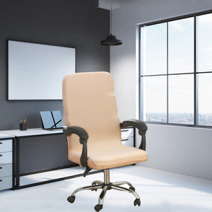 Stretch Chair Cover Office Chair Slipcover Office Computer Chair Cover Rotating Chair Swivel Chair Cover with Armrest Covers Office Chair Slipcover with Armrest, Large