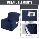 Stretch - Recliner Sofa Slipcover - Furniture Protector - Polyester