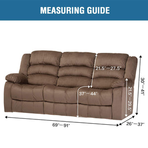 Stretch - Recliner Sofa Slipcover - Furniture Protector - Polyester