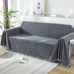Sofa Towel Cover Tassel Furniture Protection Blanket Soft Suitable Variety Sofas for Car Sheets Scarf