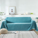 Sofa Towel Cover Tassel Furniture Protection Blanket Soft Suitable Variety Sofas for Car Sheets Scarf