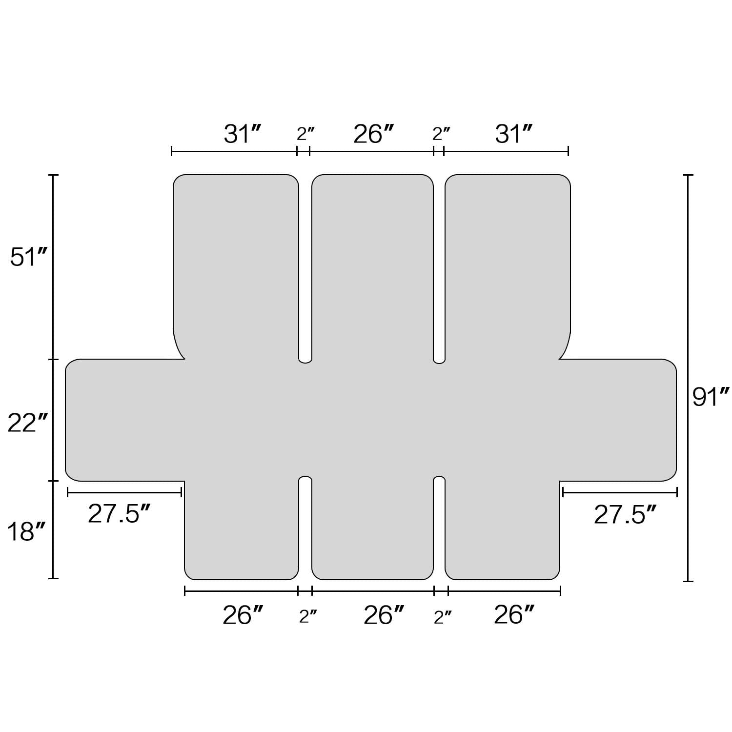 Easy-Going Loveseat Recliner Cover Reversible Couch Cover for Double/Three Recliner Quilted Material Waterproof