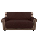 (2 seaters) water-resistant sofa cover, non-slip couch cover with elastic straps, armchair cover, soft quilted seat for dogs and pets