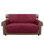 (2 seaters) water-resistant sofa cover, non-slip couch cover with elastic straps, armchair cover, soft quilted seat for dogs and pets