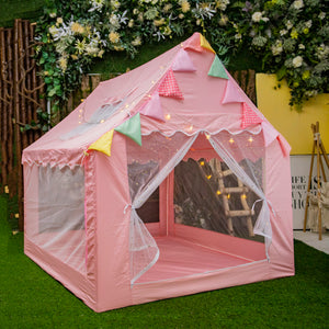 Princess Tent Kids Play Tent Fairy Tale Castle Portable Large Playhouse for Children Indoor and Outdoor Games Christmas Gift