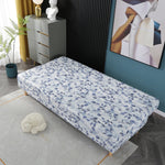 Slipcover Armless foldable sofa cover elastic washable fabric couch sofa bed furniture protector slipcover