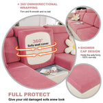 Universal Sofa Cover Stretch Wear-Resistant Couch Cover L Shape Sofa Slipcover