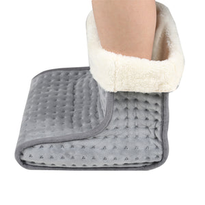 Electric Heated Foot Warmers Breathable Foot Heating Pad Electric Fast Heating Technology Timed off Constant temperature to keep warm