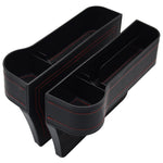 2 PCS Car Seat Gap Filler Organizer Console Side Pocket Car Cup Holder Multifunctional Auto Front Seat Storage