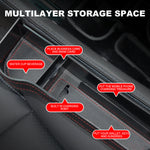 2 PCS Car Seat Gap Filler Organizer Console Side Pocket Car Cup Holder Multifunctional Auto Front Seat Storage