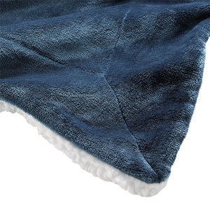 Throw Blanket Soft Fluffy Thick Blankets Microfiber Plush Blanket for Bed, Couch