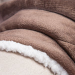 Throw Blanket Soft Fluffy Thick Blankets Microfiber Plush Blanket for Bed, Couch