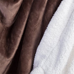 Throw Blanket Soft Fluffy Thick Blankets Microfiber Plush Blanket for Bed, Couch