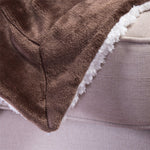 Throw Blanket Soft Fluffy Thick Blankets Microfiber Plush Blanket for Bed, Couch