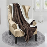 Throw Blanket Soft Fluffy Thick Blankets Microfiber Plush Blanket for Bed, Couch