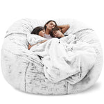 Bean Bag Chair Cover Chair Cushion, Multifunctional Bean Bag Chair, Soft And Comfortable Bean Bag Cover, Living Room Bedroom Furniture (Cover Only, No Filler)