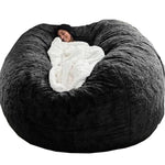 Bean Bag Chair Cover Chair Cushion, Multifunctional Bean Bag Chair, Soft And Comfortable Bean Bag Cover, Living Room Bedroom Furniture (Cover Only, No Filler)