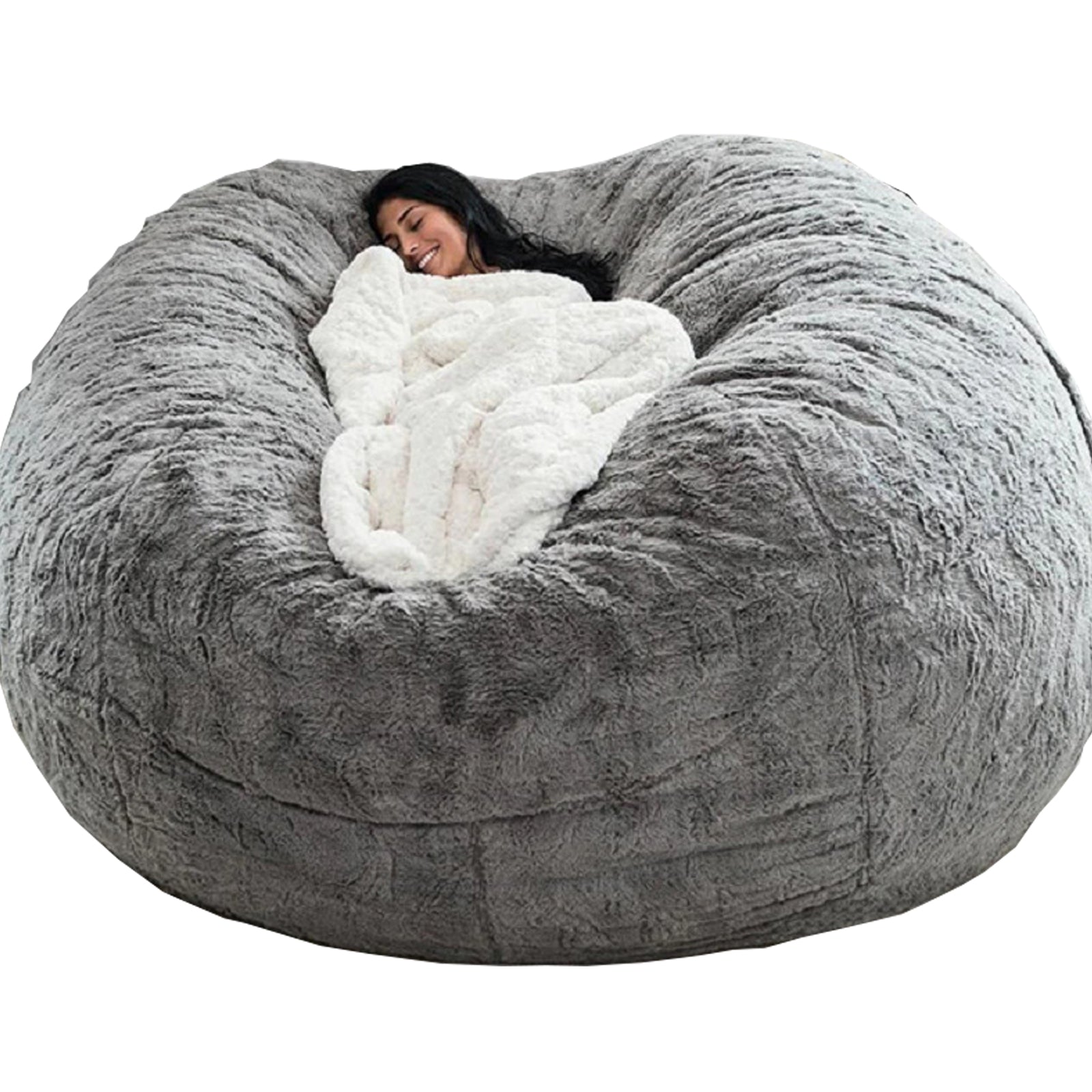Bean Bag Chair Cover Chair Cushion, Multifunctional Bean Bag Chair, Soft And Comfortable Bean Bag Cover, Living Room Bedroom Furniture (Cover Only, No Filler)