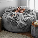 Bean Bag Chair Cover Chair Cushion, Multifunctional Bean Bag Chair, Soft And Comfortable Bean Bag Cover, Living Room Bedroom Furniture (Cover Only, No Filler)