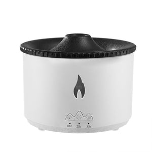 Flame Light LED Humidifier Aroma Fragrance Oil Diffuser– Volcanic Mist Creative Gifts for Home, Office