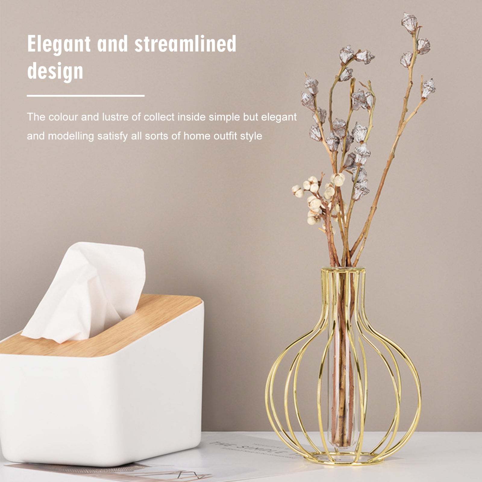 Glass-Vase-with-Metal-Frame