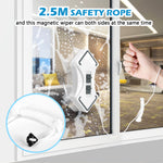 Double Sided Magnetic Window Cleaner Cleaning Tool with Safety Rope