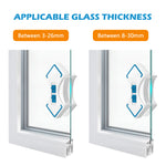 Double Sided Magnetic Window Cleaner Cleaning Tool with Safety Rope