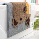 Bathroom Rug Mat Non Slip Ultra Soft and Water Porch Door Mats Absorbent Bedroom Floor Mats