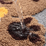 Bathroom Rug Mat Non Slip Ultra Soft and Water Porch Door Mats Absorbent Bedroom Floor Mats