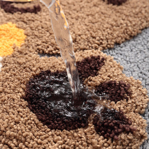 Bathroom Rug Mat Non Slip Ultra Soft and Water Porch Door Mats Absorbent Bedroom Floor Mats