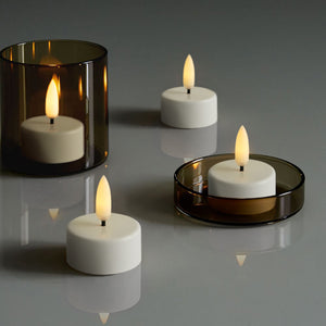 12 PCS Tea Lights with Remote Control Realistic Bright Flameless LED for Outdoor Table Party Decoration Celebration