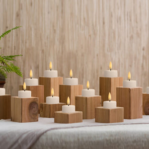 12 PCS Tea Lights with Remote Control Realistic Bright Flameless LED for Outdoor Table Party Decoration Celebration