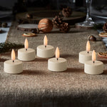12 PCS Tea Lights with Remote Control Realistic Bright Flameless LED for Outdoor Table Party Decoration Celebration